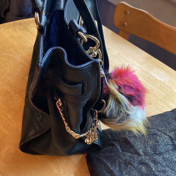Juicy Couture leather crossbody bag 12x9,5x6” with JC...